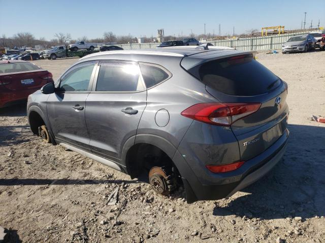 KM8J33ALXJU768449 - 2018 HYUNDAI TUCSON SPORT BLUE photo 2