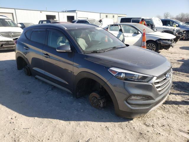 KM8J33ALXJU768449 - 2018 HYUNDAI TUCSON SPORT BLUE photo 4