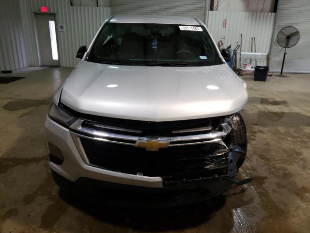 1GNERFKW8NJ125515 - 2022 CHEVROLET TRAVERSE LS GRAY photo 5