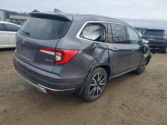 5FNYF5H90KB026667 - 2019 HONDA PILOT TOURING GRAY photo 3