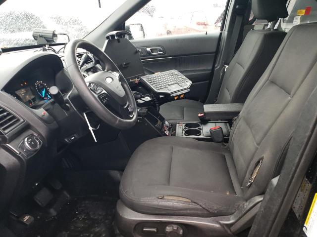 1FM5K8ARXJGA83369 - 2018 FORD EXPLORER POLICE INTERCEPTOR Սև լուսանկար 7