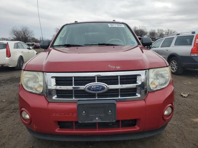 1FMCU0D70BKA12788 - 2011 FORD ESCAPE XLT RED photo 5