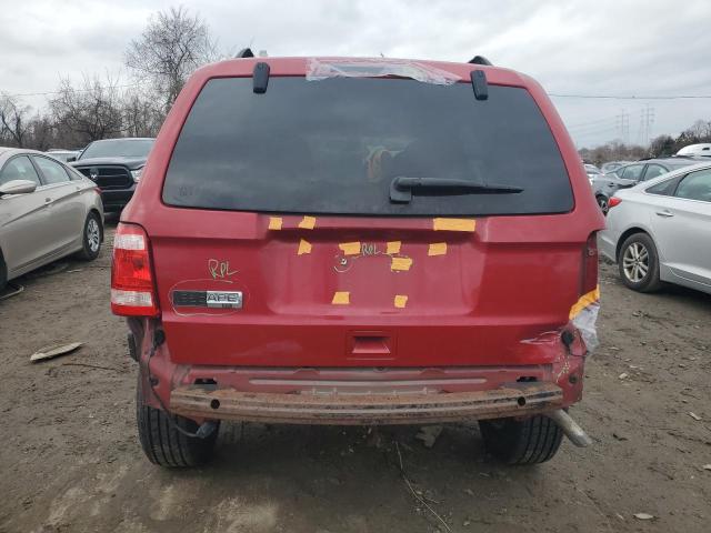 1FMCU0D70BKA12788 - 2011 FORD ESCAPE XLT RED photo 6