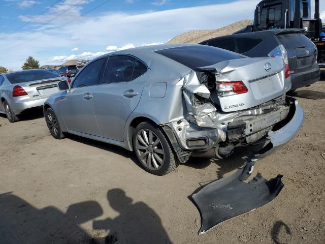 JTHCK262362007712 - 2006 LEXUS IS 250 SILVER photo 2