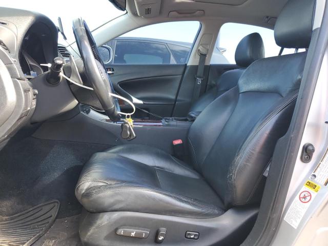 JTHCK262362007712 - 2006 LEXUS IS 250 SILVER photo 7