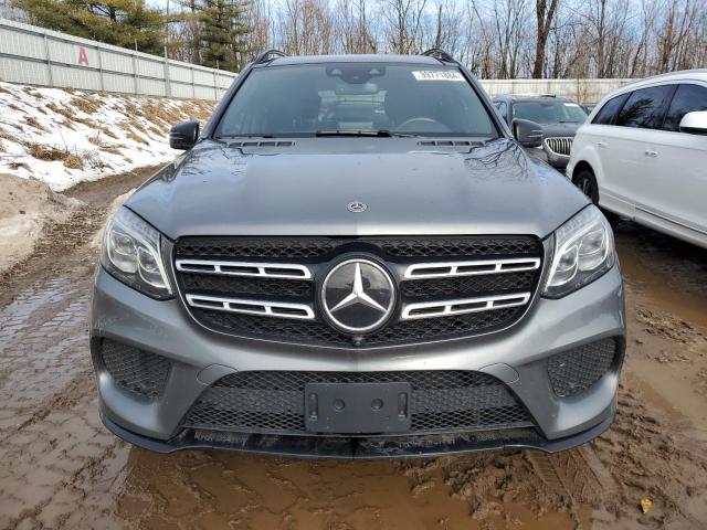 4JGDF7DE4JB075753 - 2018 MERCEDES-BENZ GLS 550 4MATIC GRAY photo 5