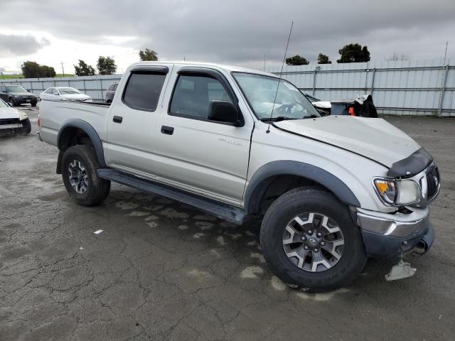 5TEGN92N63Z183566 - 2003 TOYOTA TACOMA DOUBLE CAB PRERUNNER SILVER photo 4