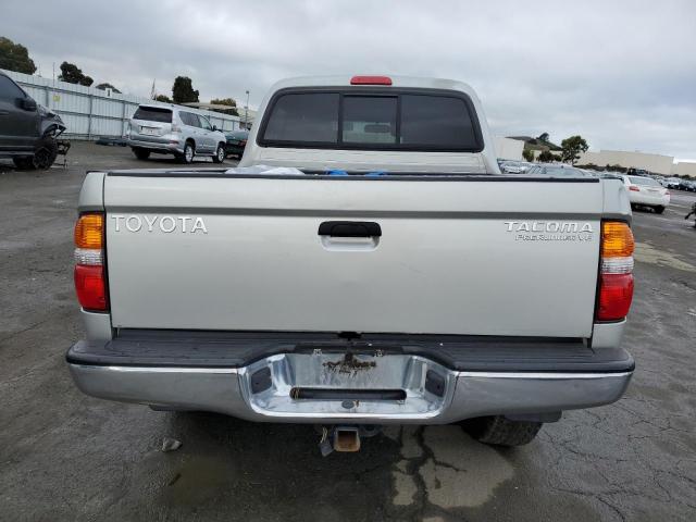 5TEGN92N63Z183566 - 2003 TOYOTA TACOMA DOUBLE CAB PRERUNNER SILVER photo 6