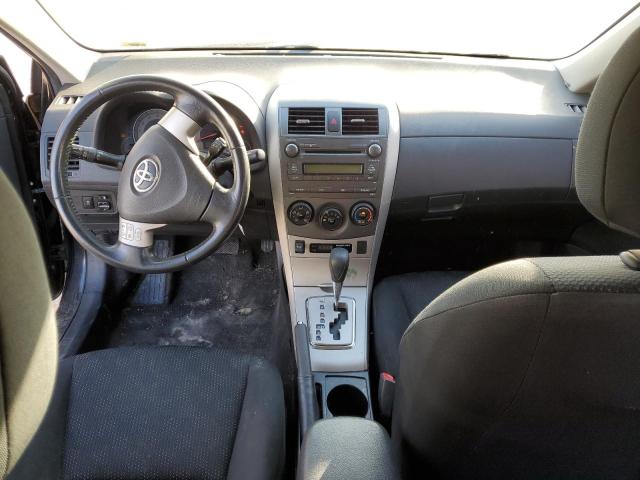 1NXBU4EE3AZ321884 - 2010 TOYOTA COROLLA BASE BLACK photo 8