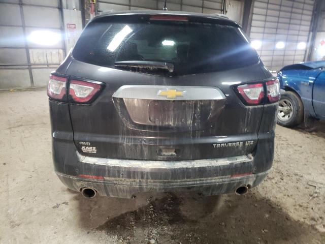 1GNKVLKD9DJ245950 - 2013 CHEVROLET TRAVERSE LTZ BLACK photo 6