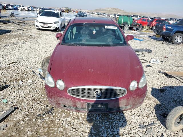 2G4WE567351206000 - 2005 BUICK LACROSSE CXS RED photo 5