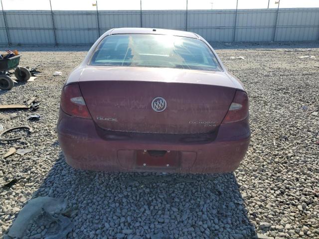 2G4WE567351206000 - 2005 BUICK LACROSSE CXS RED photo 6