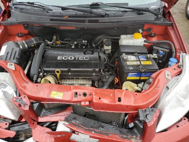 KL1TD66E79B618979 - 2009 CHEVROLET AVEO LS Tünd qırmızı foto 11