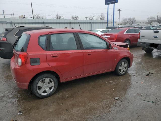 KL1TD66E79B618979 - 2009 CHEVROLET AVEO LS MAROON photo 3