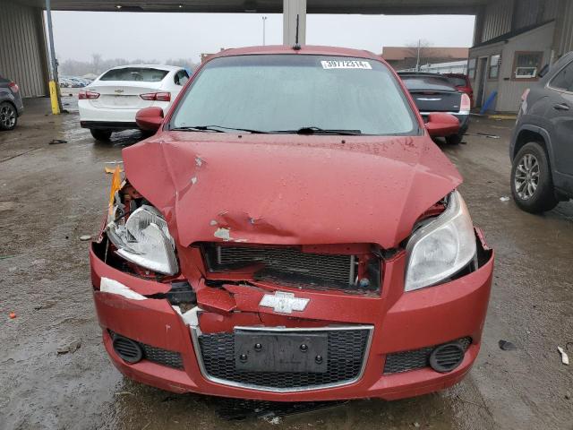 KL1TD66E79B618979 - 2009 CHEVROLET AVEO LS MAROON photo 5