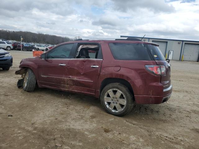 1GKKRTKD6FJ373616 - 2015 GMC ACADIA DENALI MAROON photo 2