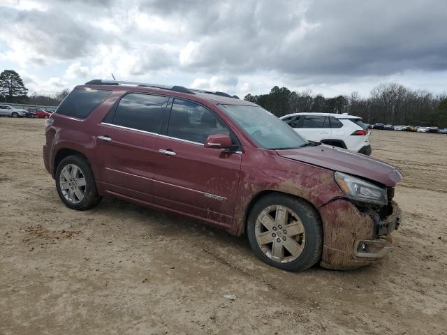 1GKKRTKD6FJ373616 - 2015 GMC ACADIA DENALI MAROON photo 4