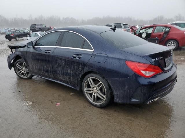 WDDSJ4EB8HN399493 - 2017 MERCEDES-BENZ CLA 250 BLUE photo 2