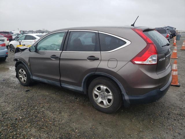 2HKRM3H34EH535015 - 2014 HONDA CR-V LX GRAY photo 2