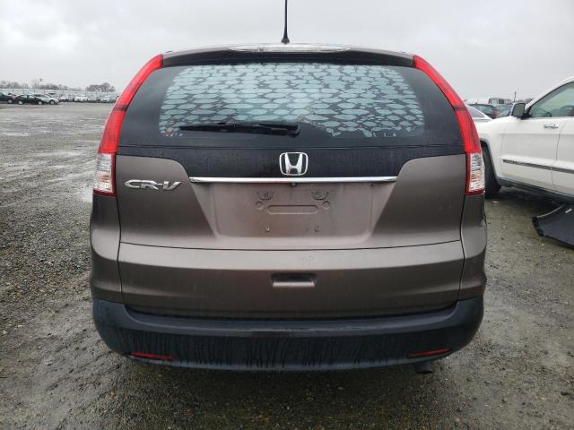 2HKRM3H34EH535015 - 2014 HONDA CR-V LX GRAY photo 6