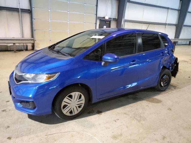 3HGGK5H4XJM736621 - 2018 HONDA FIT LX BLUE photo 1