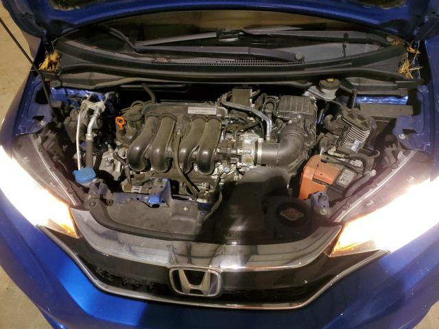 3HGGK5H4XJM736621 - 2018 HONDA FIT LX BLUE photo 11