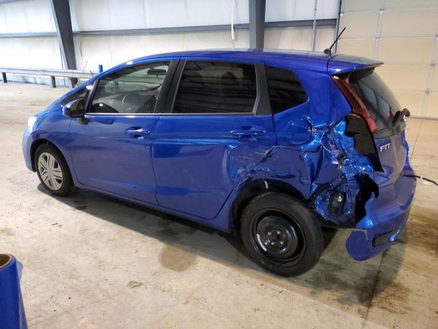 3HGGK5H4XJM736621 - 2018 HONDA FIT LX BLUE photo 2