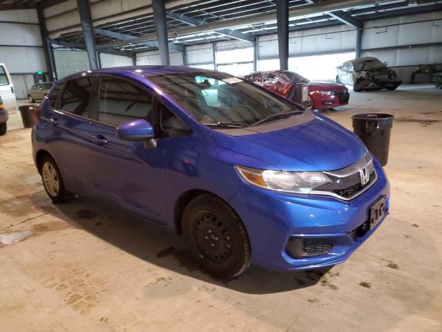 3HGGK5H4XJM736621 - 2018 HONDA FIT LX BLUE photo 4