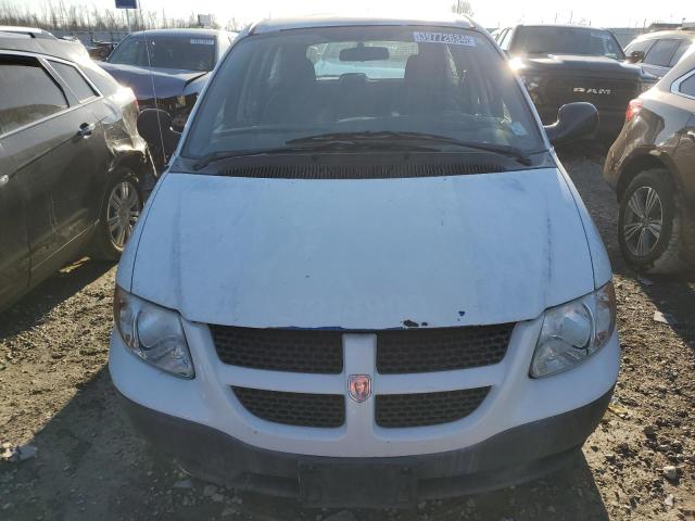 1D4GP21383B335968 - 2003 DODGE CARAVAN C/V WHITE photo 5