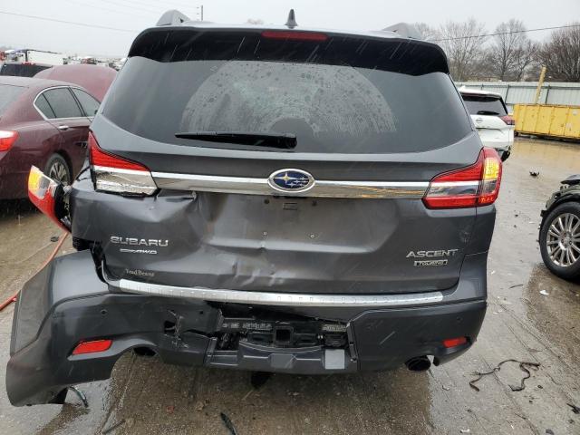 4S4WMARD8K3450115 - 2019 SUBARU ASCENT TOURING GRAY photo 6