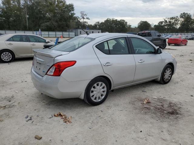 3N1CN7AP8EL858879 - 2014 NISSAN VERSA S SILVER photo 3