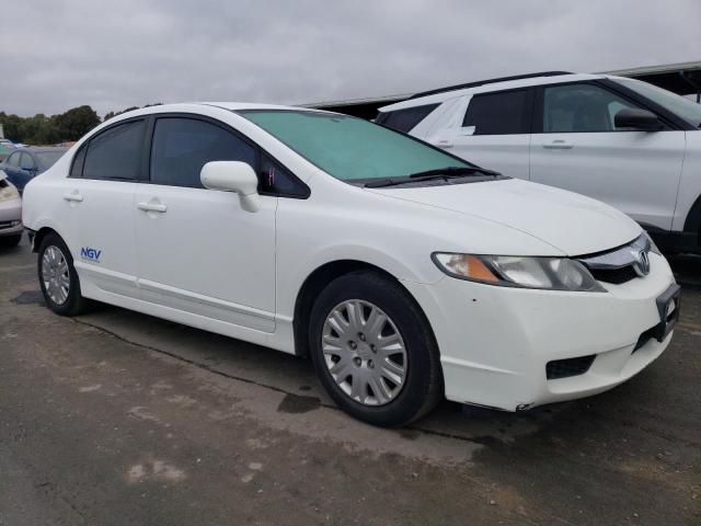 19XFA4F50AE000025 - 2010 HONDA CIVIC GX WHITE photo 4