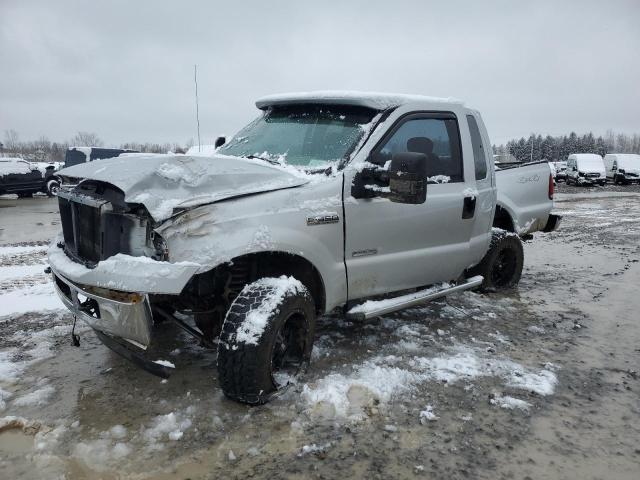 1FTWX31P56EA70589 - 2006 FORD F350 SRW SUPER DUTY GRAY photo 1