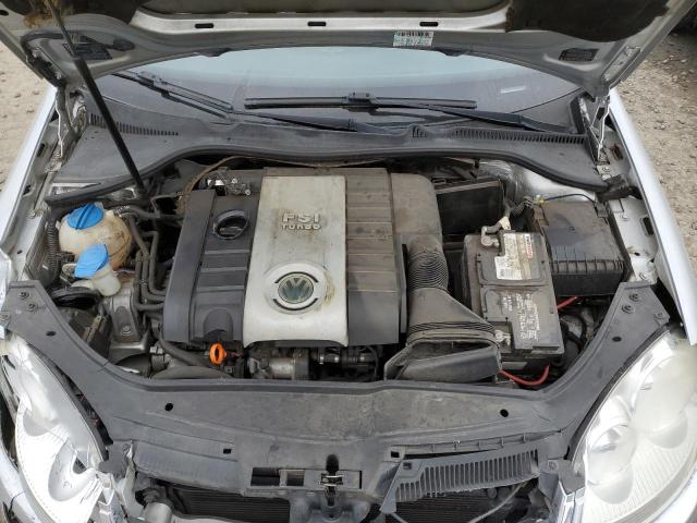 3VWRJ71K18M154414 - 2008 VOLKSWAGEN JETTA WOLFSBURG 银色 照片 11