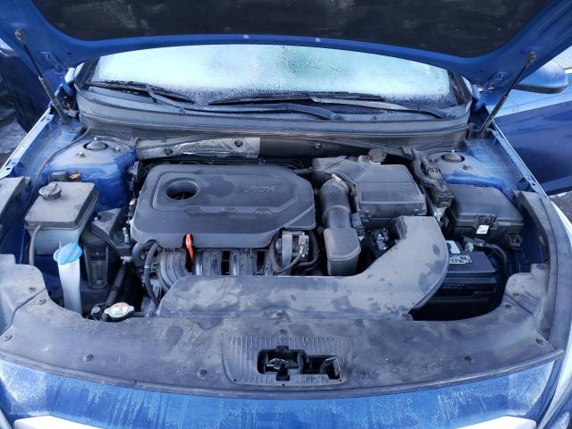 5NPE24AF9FH026697 - 2015 HYUNDAI SONATA SE BLUE photo 11