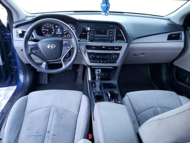 5NPE24AF9FH026697 - 2015 HYUNDAI SONATA SE BLUE photo 8