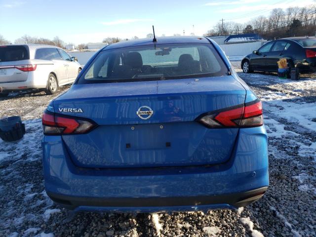 3N1CN8DV6LL831578 - 2020 NISSAN VERSA S BLUE photo 6