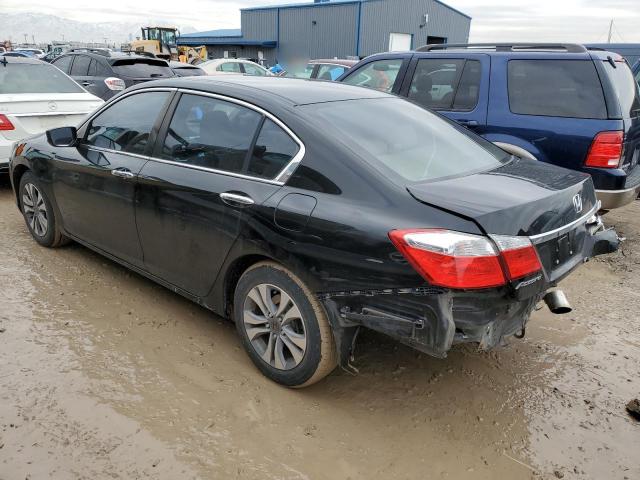 1HGCR2F34EA108155 - 2014 HONDA ACCORD LX BLACK photo 2