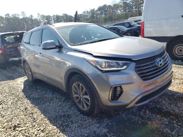 KM8SN4HF4HU243644 - 2017 HYUNDAI SANTA FE SE SILVER photo 4