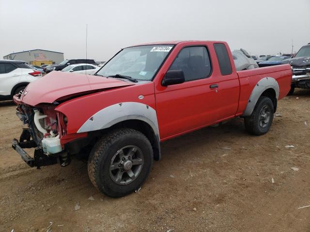 1N6ED26YX1C383736 - 2001 NISSAN FRONTIER KING CAB XE RED photo 1