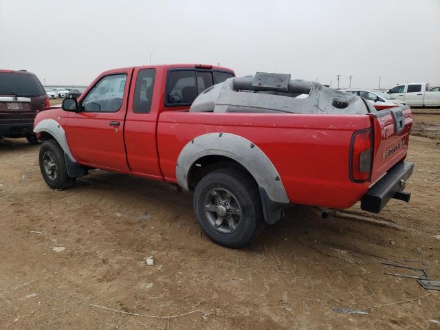 1N6ED26YX1C383736 - 2001 NISSAN FRONTIER KING CAB XE RED photo 2