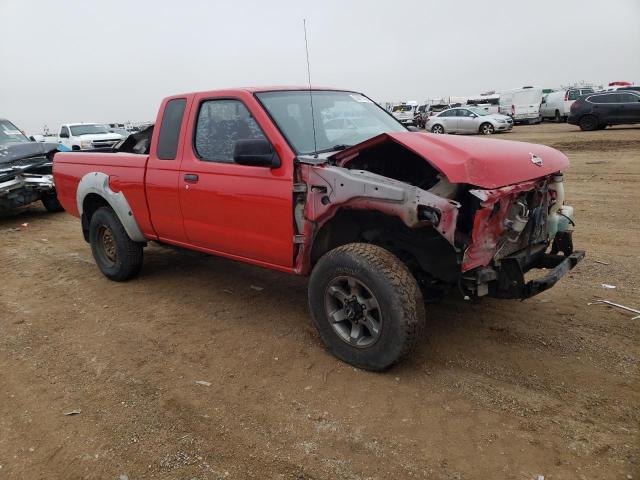 1N6ED26YX1C383736 - 2001 NISSAN FRONTIER KING CAB XE RED photo 4