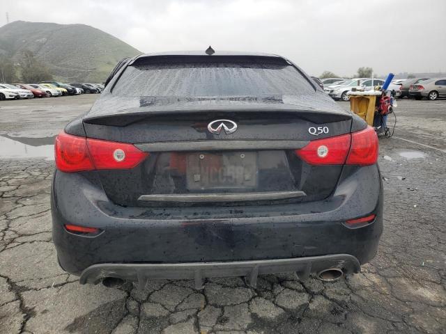 JN1BV7AP2EM681859 - 2014 INFINITI Q50 BASE BLACK photo 6