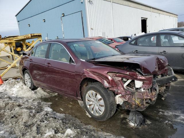 1HGCP2F31BA010007 - 2011 HONDA ACCORD LX BURGUNDY photo 4