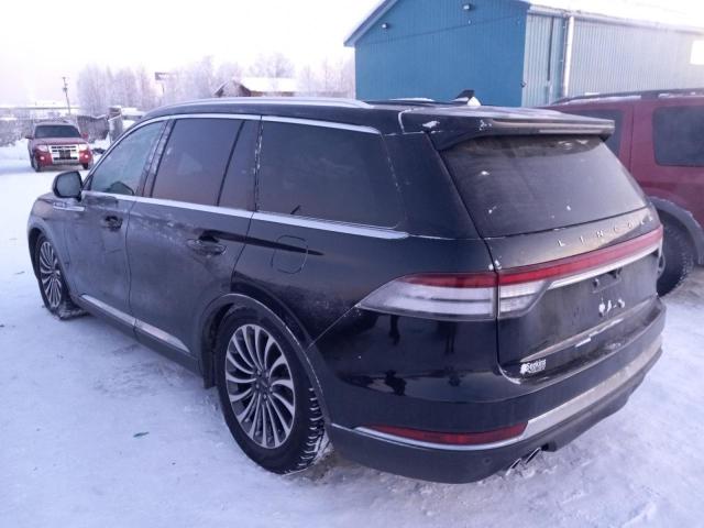 5LM5J7XC2NGL14669 - 2022 LINCOLN AVIATOR RESERVE BLACK photo 2