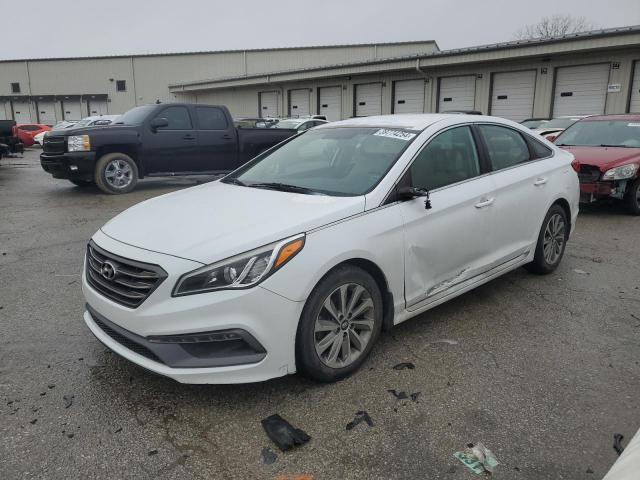 5NPE34AF6FH251933 - 2015 HYUNDAI SONATA SPORT WHITE photo 1