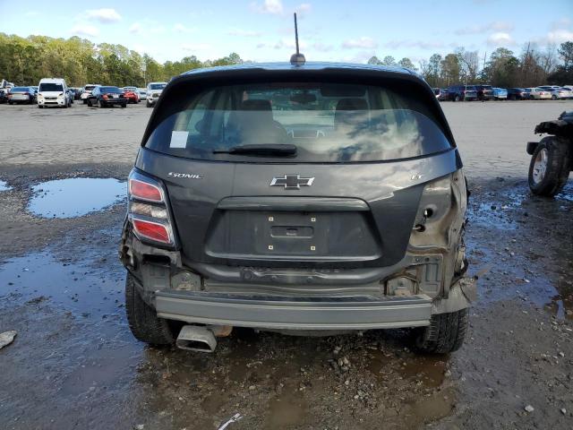 1G1JD6SH7J4138944 - 2018 CHEVROLET SONIC LT GRAY photo 6