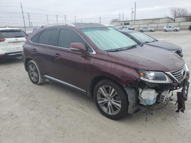 2T2ZK1BA0FC170544 - 2015 LEXUS RX 350 MAROON photo 4