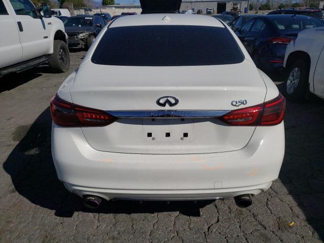 JN1EV7AP5KM510094 - 2019 INFINITI Q50 LUXE WHITE photo 6