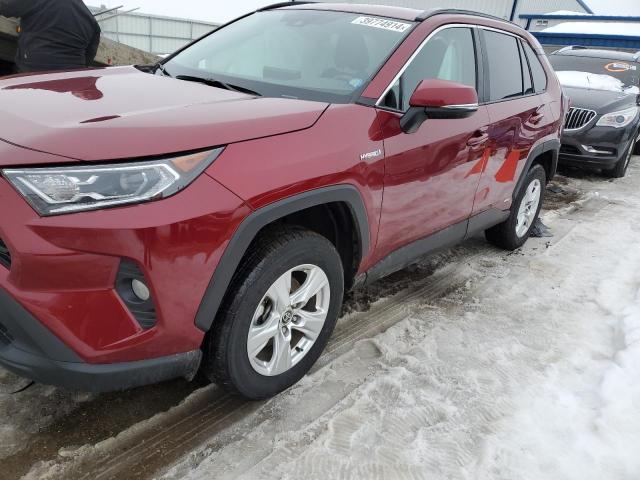 4T3RWRFV7MU047704 - 2021 TOYOTA RAV4 XLE RED photo 1